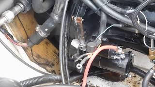 How to Repair Broken Starter Boat on Mercruiser Engine  5-16-18