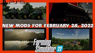 FS22 PS5PS4  New mods for February 28 2022