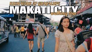 Makati city Philippines at Guadalupe 4k walking tour
