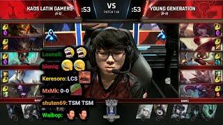 KLG vs YG  2017 Worlds Play-In Day 4  Twitch VOD with Chat