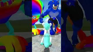 I LIKE RAINBOW - CRAFTYCORN POPPY PLAYTIME vs SHIN SONIC TAPES TEAM in Garrys Mod 