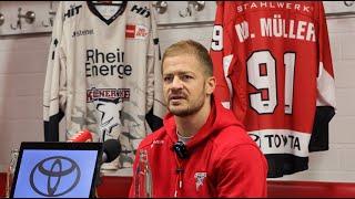 Pressekonferenz vor dem Saisonstart mit Uwe Krupp und Moritz Müller