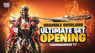 Bramble Overlord Ultimate Set Crate Opening   PUBG MOBILE