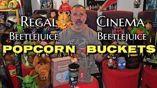 Beetlejuice Popcorn Buckets and Cup from Regal Cinema