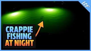  Catching Crappie at Night with a BIG SURPRISE