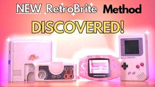 Tutorial Retr0Brite VAPOR  New BEST Way To Restore Yellowed Plastic In 2022?