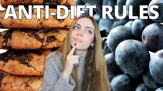 Anti-diet food rules Am I eating the cookie because I want it or to go against diet culture?