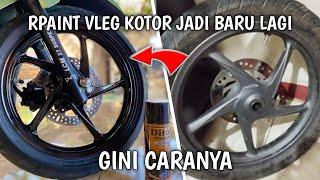 CARA Ripaint hitam VELG KUMUH JELEK JADI BARU LAGI   DITON PREMIUM