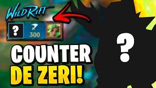 ¡EL MEJOR COUNTER DE ZERI Wild Rift