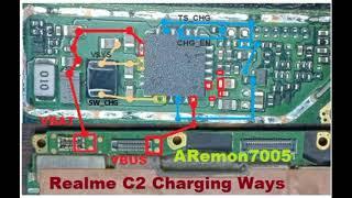 Realme C2 Charging Ways