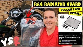 VS️ Installing an R&G Radiator Guard Vulcan 650