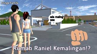 Cringe Family  Rumah Raniel kemalingan?  Drama Sakura School Simulator