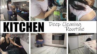 Kitchen DEEP Cleaning Routine  Clean with me   