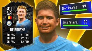 93 De Bruyne Review  FIFA 22 Signature Signings De Bruyne Player Review