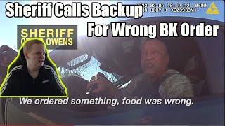 Sheriff Calls 3 Cops For Backup After Burger King Messes Up His Order And Harasses Workers