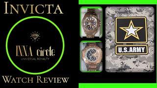 #5.Fashion - Fashion - Invicta Limited Edition Watch ReviewTwo U.S Army Time Pieces