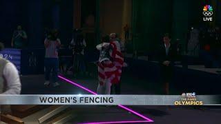 Two American women make it to fencing finals in Paris