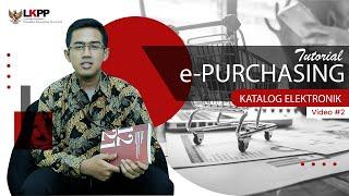 e-Purchasing Katalog Elektronik  Part #2