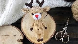 Tiny reindeer free amigurumi pattern