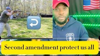 DOES THE 2ndAmendment Protects US ALL? #reaction  #youtubevideos #guns #2ndamendment #usa #