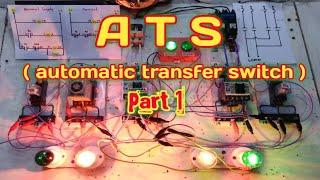 ATS  Automatic Transfer Switch Part 1  Tagalog Basic Motor Control Tutorial