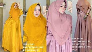 Trend model busana muslim casual cantik dan modis