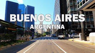 Buenos Aires Argentina - Driving Tour 4K