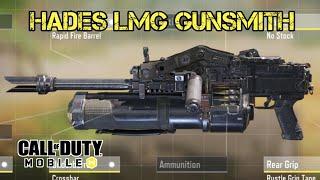 Hades LMG Gunsmith & Gameplay in COD Mobile  Call of Duty Mobile