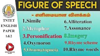 Tntet English paper 1 & 2  Figure of speech  TNTET ENGLISH