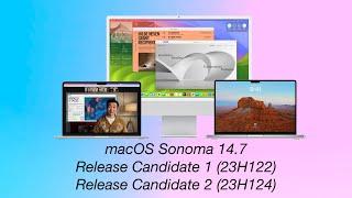 macOS Sonoma 14.7 Release Candidate & Release Candidate 2 General Update