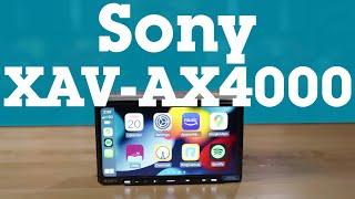 Sony XAV-AX4000 digital multimedia receiver  Crutchfield