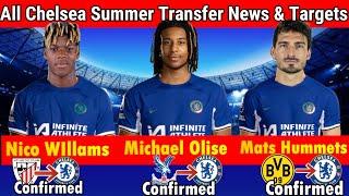 See TOP 5 CHELSEA Confirmed Latest Summer TRANSFER News & Rumors  Transfer Targets 2024 With DURAN