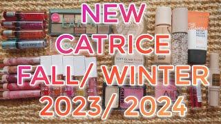 NEW CATRICE FALL WINTER 20232024  First impression review incl. swatches of all new Catrice