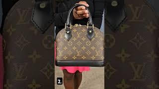 Battle Of The Bags Ft. Louis Vuitton Alma BB My LV World Tour  The Luxe Angel