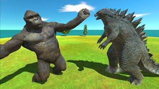 Godzilla 2014 VS King Kong - Animal Revolt Battle Simulator