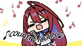 Liz sings『Take Me Home Country Roads』by John Denver