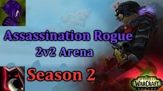 Ω Sativ  Assassination Rogue  Disc Priest 2v2 Arena - 7.1.5 WoW PvP - Legion Season 2