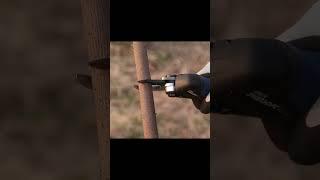 cutting video of PRU-36 swansoft lightweight electric pruning shear