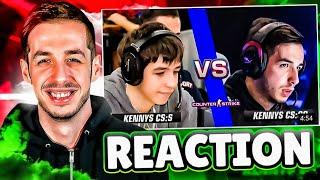 KENNYS REACTS TO WHO IS BETTER? kennyS CSS or kennyS CSGO