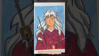 Drawing Inuyasha tutorial-speedrun anime artmanga art