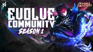 EVOLVE OF THE COMMUNITY SEASON 1  MOBILE LEGEND BANG BANG