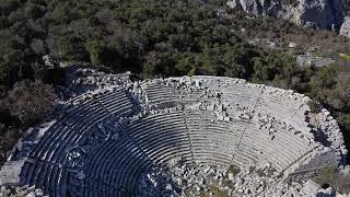  Termessos theatre Antalya 2023 drone view ️