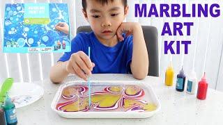 Fun Art for Kids  Marbling Paint Kit by Jar Melo  LRH & Toys