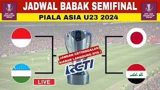 Jadwal Semifinal Piala Asia U23 2024  Indonesia vs UzbekistanJepang vs Vietnam  Jadwal Piala Asia