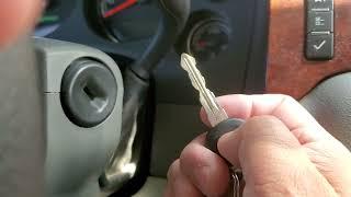 CAR Ignition key wont turn HARD TO TURN- EASY FIX