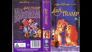 Lady And The Tramp 1990 UK VHS