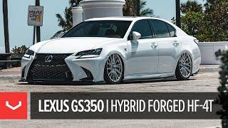 Lexus GS350 F Sport  Hybrid Forged HF-4T Wheels