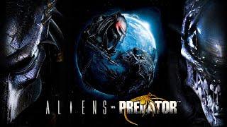 Фильм Чужой против Хищника  Aliens vs Predator Игрофильм все катсцены