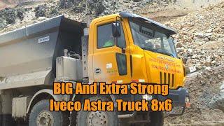 Iveco Astra 8x6 Mining Truck Loading 60 Ton Long Wheelbase