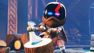 Astro Bot PS5 - Kratos God of War Level 4K Bot of War